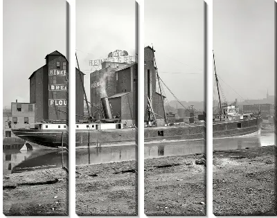 Модульная картина Пароход (Steamer) №11