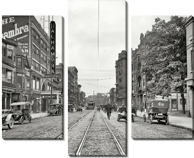 Модульная картина Трамвайные пути (Tramways)