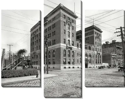 Модульная картина Мощеная улица (Pave)