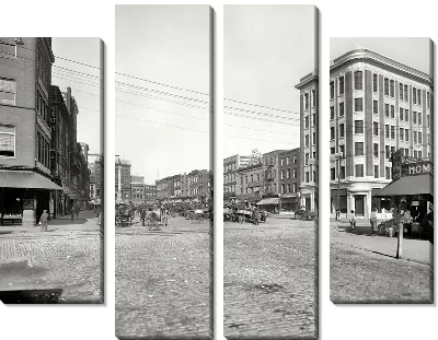 Модульная картина Улица (Street) №16