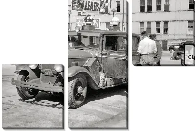 Модульная картина Ретро автомобиль (Retro car) №11