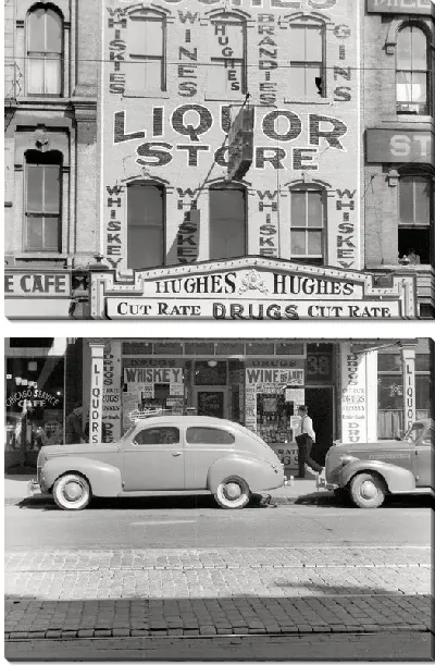 Модульная картина Винный магазин (Wine Shop)