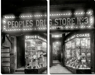 Модульная картина Аптека (Pharmacy)