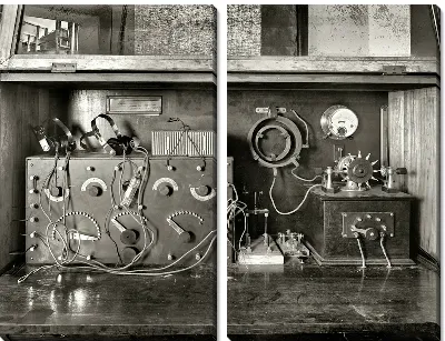 Модульная картина Радио (radio)