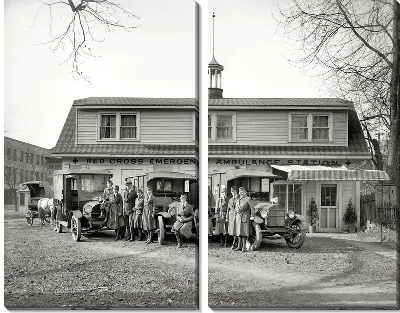 Модульная картина Больница (hospital)