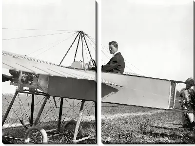 Модульная картина Аэроплан (Airplane)