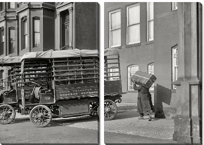 Модульная картина Погрузка багажа (Baggage handling)