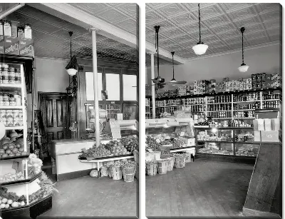 Модульная картина Продуктовый магазин (Grocery store)