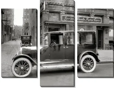 Модульная картина Ретро автомобиль (Retro car) №18