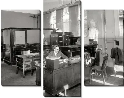 Модульная картина Офисный сотрудник (Office employee)