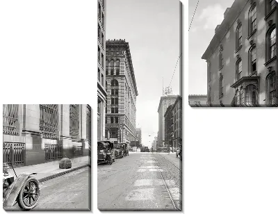 Модульная картина Улица (Street) №17