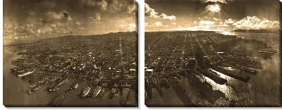 Модульная картина Сан-Франциско (Сан-Франциско)