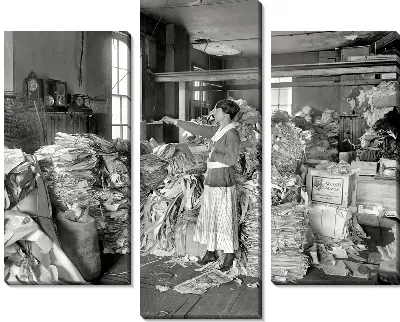 Модульная картина На складе (In stock)