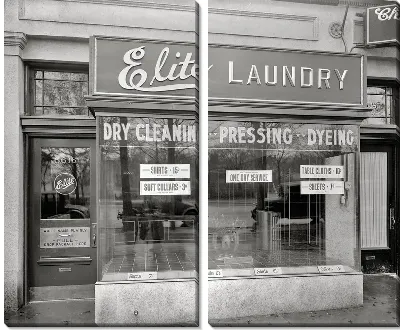 Модульная картина Химчистка (Dry-cleaning)