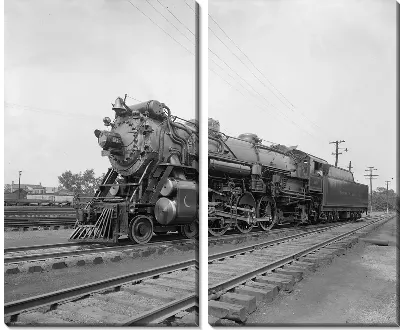 Модульная картина Поезд (Train) №11