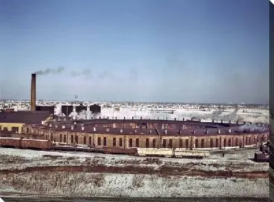 Постер Железнодорожных депо (Railroad depot)