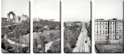 Модульная картина Вид на город (City view) №4