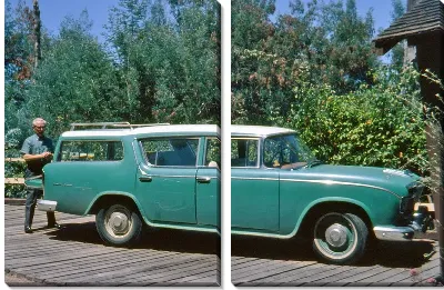 Модульная картина Ретро автомобили (Retro car) №3