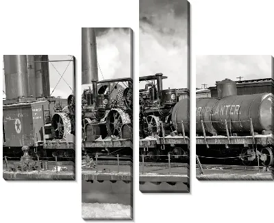 Модульная картина Пароход (Steamer) №13