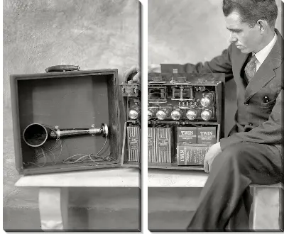 Модульная картина Радио (radio) №2