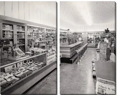 Модульная картина Магазин (Shop) №2