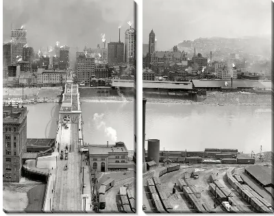 Модульная картина Питтсбург (Pittsburgh)