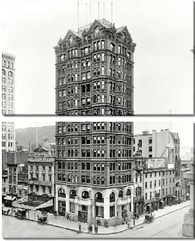 Модульная картина Здание в Филадельфии (Building in Philadelphia)