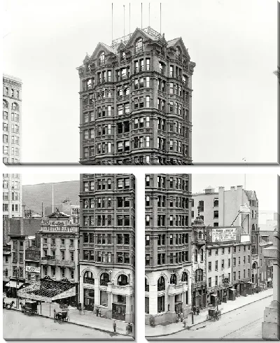 Модульная картина Здание в Филадельфии (Building in Philadelphia)