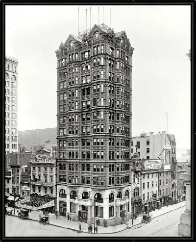 Картина Здание в Филадельфии (Building in Philadelphia)
