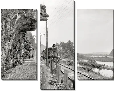 Модульная картина Поезд (Train) №12