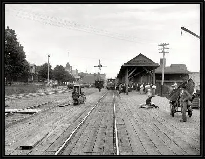 Картина Железная дорога (Railroad) №5