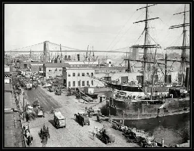 Картина Порт в Нью-Йорке (Port of New York) №2