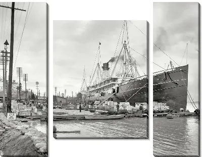 Модульная картина Порт (Port) №18