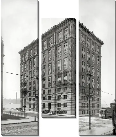 Модульная картина Жилой дом (House) №2