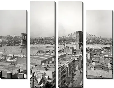 Модульная картина Бруклин (Brooklyn) №2