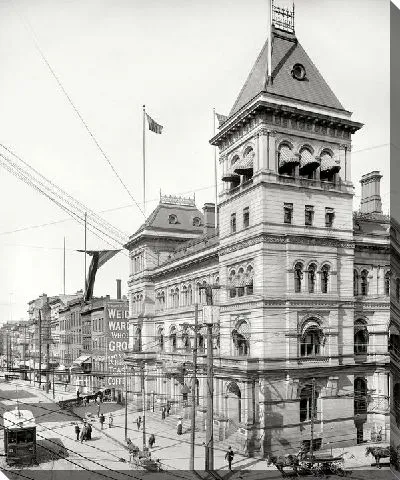 Постер Здание почты в Нью-Йорке (Post Office Building in New York City)