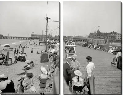 Модульная картина Набережная (embankment) №5