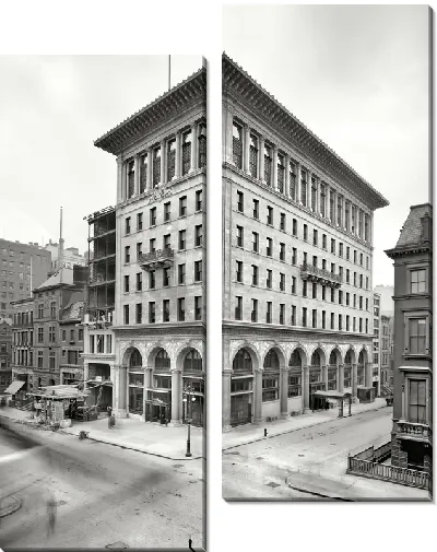 Модульная картина Здание с арками (Building with arches) №2