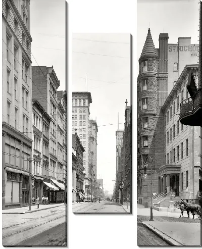 Модульная картина Улица (Street) №18