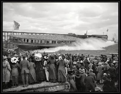 Картина Люди на набережной (People on the waterfront)