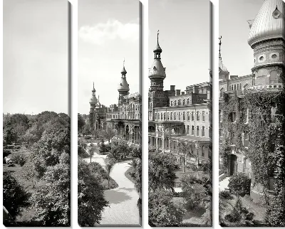 Модульная картина Отель во Флориде (Florida hotel)