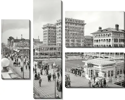 Модульная картина Набережная (embankment) №6