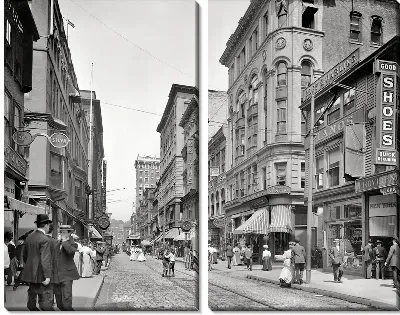 Модульная картина Улица (Street) №20