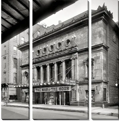 Модульная картина Театр в Чикаго (Theatre in Chicago)