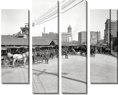 Модульная картина Атлантик сити (Atlantik City) №3