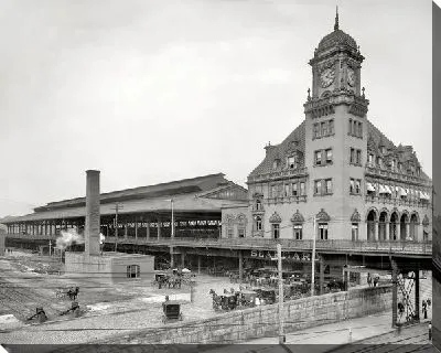 Постер Вокзал в США (Station in the U.S.) №2