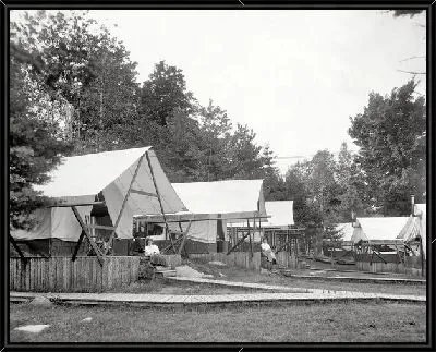 Картина Палатки (Tents)
