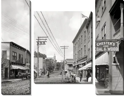 Модульная картина Улица (Street) №21