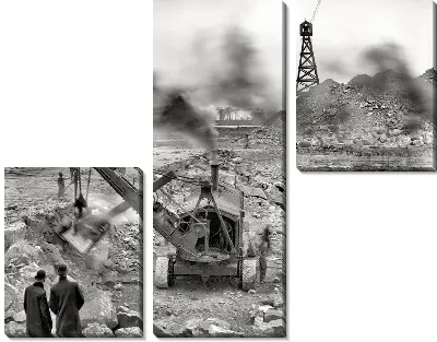 Модульная картина Строительство (Construction) №7