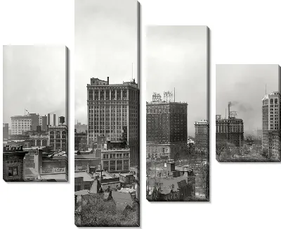 Модульная картина Вид на город (City view) №5